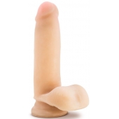 Телесный фаллоимитатор 7 inch Sensa Feel Dildo - 17,8 см. - Blush Novelties