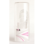 Прозрачная гелевая насадка с клиторальным отростком - 13 см. - Toyfa Basic - в Нефтекамске купить с доставкой