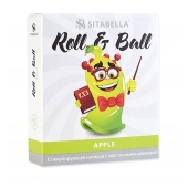 Стимулирующий презерватив-насадка Roll   Ball Apple - Sitabella - купить с доставкой в Нефтекамске