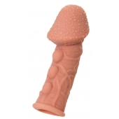 Насадка на фаллос с пузыриками, венками и ребристостью KOKOS Extreme Sleeve 09 - 12,7 см. - KOKOS - в Нефтекамске купить с доставкой