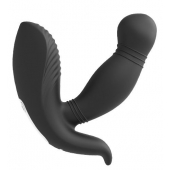 Черный вибромассажер простаты PROSTATE HERO - Dream Toys - в Нефтекамске купить с доставкой