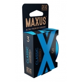 Классические презервативы в железном кейсе MAXUS Classic - 3 шт. - Maxus - купить с доставкой в Нефтекамске