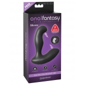 Черный массажер простаты Electro Stim Prostate Vibe с электростимуляцией - 13,3 см. - Pipedream - купить с доставкой в Нефтекамске