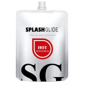 Возбуждающий лубрикант на водной основе Splashglide Hot Stimulative - 100 мл. - Splashglide - купить с доставкой в Нефтекамске