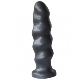 Черная насадка на трусики харнесс Platinum - 16 см. - LOVETOY (А-Полимер) - купить с доставкой в Нефтекамске