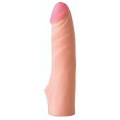 Телесная насадка на Harness с коннектором RED LINE  - 19,5 см. - LOVETOY (А-Полимер) - купить с доставкой в Нефтекамске