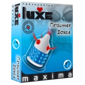 Презерватив LUXE Maxima  Глубинная бомба  - 1 шт. - Luxe - купить с доставкой в Нефтекамске