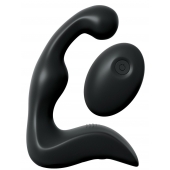 Черный вибромассажер простаты с пультом ДУ Control P-Spot Pro - Pipedream - в Нефтекамске купить с доставкой