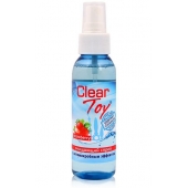 Очищающий спрей для игрушек CLEAR TOY Strawberry - 100 мл. - Биоритм - купить с доставкой в Нефтекамске