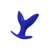 Синяя силиконовая расширяющая анальная втулка Bloom - 9 см. - ToyFa в Нефтекамске Синяя силиконовая расширяющая анальная втулка Bloom - 9 см. - ToyFa