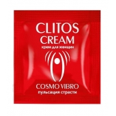 Пробник возбуждающего крема для женщин Clitos Cream - 1,5 гр.