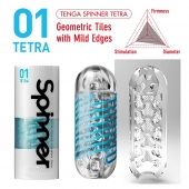 Мастурбатор SPINNER Tetra - Tenga - в Нефтекамске купить с доставкой