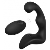 Черный вибромассажер простаты REMOTE BOOTY PLEASER - Dream Toys - в Нефтекамске купить с доставкой