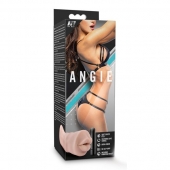 Телесный мастурбатор-ротик Angie - Blush Novelties - в Нефтекамске купить с доставкой