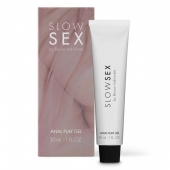 Лубрикант на водной основе Slow Sex Anal Play Gel - 30 мл. - Bijoux Indiscrets - купить с доставкой в Нефтекамске