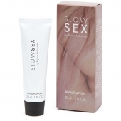 Лубрикант на водной основе Slow Sex Anal Play Gel - 30 мл. - Bijoux Indiscrets - купить с доставкой в Нефтекамске