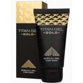 Гель для увеличения члена Titan Gel Gold Tantra - 50 мл. - Titan - купить с доставкой в Нефтекамске