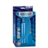 Синяя вакуумная помпа MENZSTUFF PENIS ENLARGER - Dream Toys - в Нефтекамске купить с доставкой