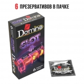 Ароматизированные презервативы DOMINO  Фруктовый слот  - 6 шт. - Domino - купить с доставкой в Нефтекамске