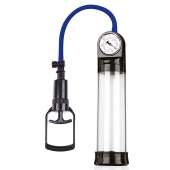 Прозрачная вакуумная помпа Sex Expert с манометром - Sex Expert - в Нефтекамске купить с доставкой