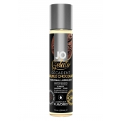 Лубрикант с ароматом шоколада JO GELATO DECADENT DOUBLE CHOCOLATE - 30 мл. - System JO - купить с доставкой в Нефтекамске