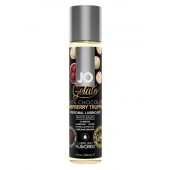 Лубрикант с ароматом трюфелей из белого шоколада и малины JO GELATO WHITE CHOCOLATE RASPBERRY TRUFFLE - 30 мл. - System JO - купить с доставкой в Нефтекамске