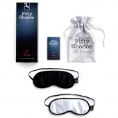 Набор из двух масок на глаза Soft Blindfold Twin Pack - Fifty Shades of Grey - купить с доставкой в Нефтекамске