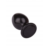 Черный анальный плаг Glide L - 11,7 см. - LOVETOY (А-Полимер) в Нефтекамске Черный анальный плаг Glide L - 11,7 см. - LOVETOY (А-Полимер)