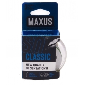 Классические презервативы в пластиковом кейсе MAXUS Classic - 3 шт. - Maxus - купить с доставкой в Нефтекамске