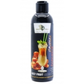 Интимный гель-смазка JUICY FRUIT с ароматом солёной карамели - 200 мл. - БиоМед - купить с доставкой в Нефтекамске