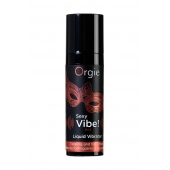 Разогревающий гель для массажа ORGIE Sexy Vibe Hot с эффектом вибрации - 15 мл. - ORGIE - купить с доставкой в Нефтекамске