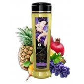 Массажное масло Libido Exotic Fruits с ароматом экзотических фруктов - 240 мл. - Shunga - купить с доставкой в Нефтекамске