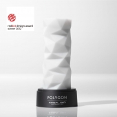 Белый 3D мастурбатор POLYGON - Tenga - в Нефтекамске купить с доставкой