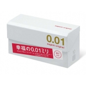 Супер тонкие презервативы Sagami Original 0.01 - 10 шт. - Sagami - купить с доставкой в Нефтекамске