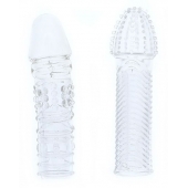 Комплект из 2 прозрачных насадок на пенис PENIS EXTENDER PACK - Dream Toys - в Нефтекамске купить с доставкой