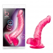 Розовый фаллоимитатор Sweet n Hard 7- 21,59 см. - Blush Novelties