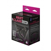Черный пояс для насадок BEST CLASS STRAP - LOVETOY (А-Полимер) - купить с доставкой в Нефтекамске