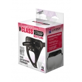 Черный пояс для насадок CLASS STRAP Restyling - LOVETOY (А-Полимер) - купить с доставкой в Нефтекамске