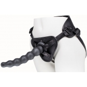 Пояс харнесс BEST UNI strap с 2 насадками - 18 и 22 см. - LOVETOY (А-Полимер) - купить с доставкой в Нефтекамске
