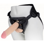 Пояс харнесс BEST UNI strap с 2 насадками - 18 и 22 см. - LOVETOY (А-Полимер) - купить с доставкой в Нефтекамске
