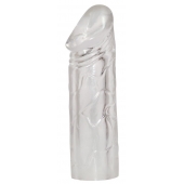 Удлиняющая насадка на пенис Mega Dick Sleeve Transparent - Orion - в Нефтекамске купить с доставкой
