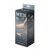 Телесный мужской парапротез MEN STYLE - 15 см. - LOVETOY (А-Полимер) - купить с доставкой в Нефтекамске