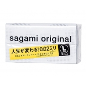 Презервативы Sagami Original 0.02 L-size увеличенного размера - 10 шт. - Sagami - купить с доставкой в Нефтекамске