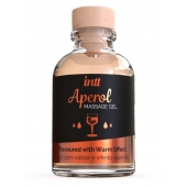 Массажный гель с согревающим эффектом Aperol - 30 мл. - INTT - купить с доставкой в Нефтекамске
