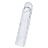 Прозрачная насадка-удлинитель Flawless Clear Penis Sleeve Add 1 - 15,5 см. - Lovetoy - в Нефтекамске купить с доставкой