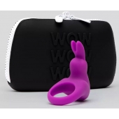 Фиолетовое эрекционное виброкольцо Happy Rabbit Cock Ring Kit - Happy Rabbit - в Нефтекамске купить с доставкой