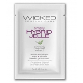 Гель-лубрикант на водно-силиконовой основе Simply Hybrid Jelle - 3 мл. - Wicked - купить с доставкой в Нефтекамске