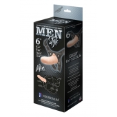Пустотелый фаллопротез MEN STYLE - 17,5 см. - LOVETOY (А-Полимер) - купить с доставкой в Нефтекамске