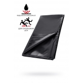 Черная простыня для секса из ПВХ - 220 х 200 см. - ToyFa - купить с доставкой в Нефтекамске