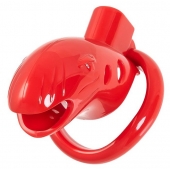 Красный мужской пояс верности из пластика - ToyFa - купить с доставкой в Нефтекамске